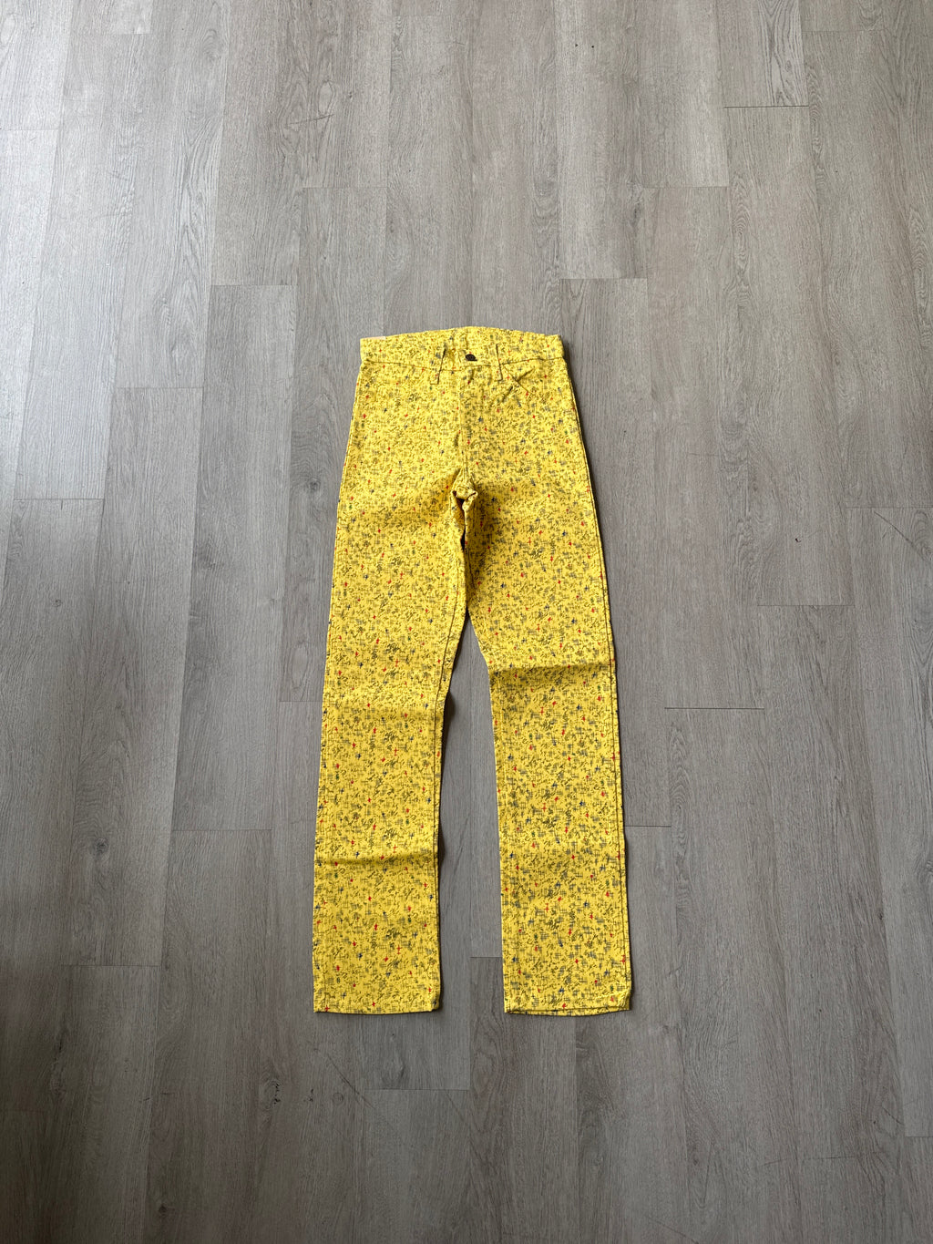 Vintage Levi’s 505 1998 Streetbrights Yellow Jeans