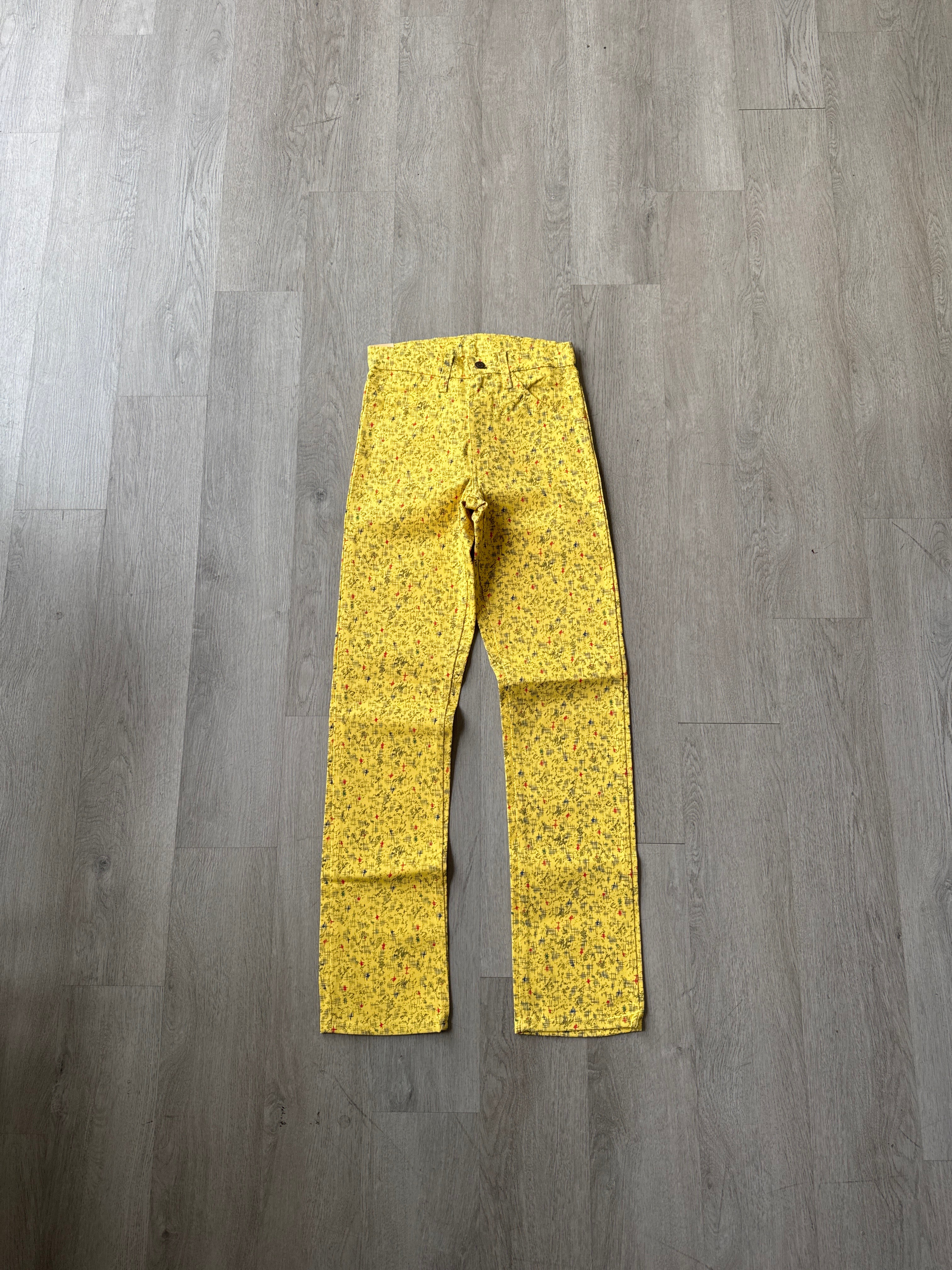 Vintage Levi’s 505 1998 Streetbrights Yellow Jeans