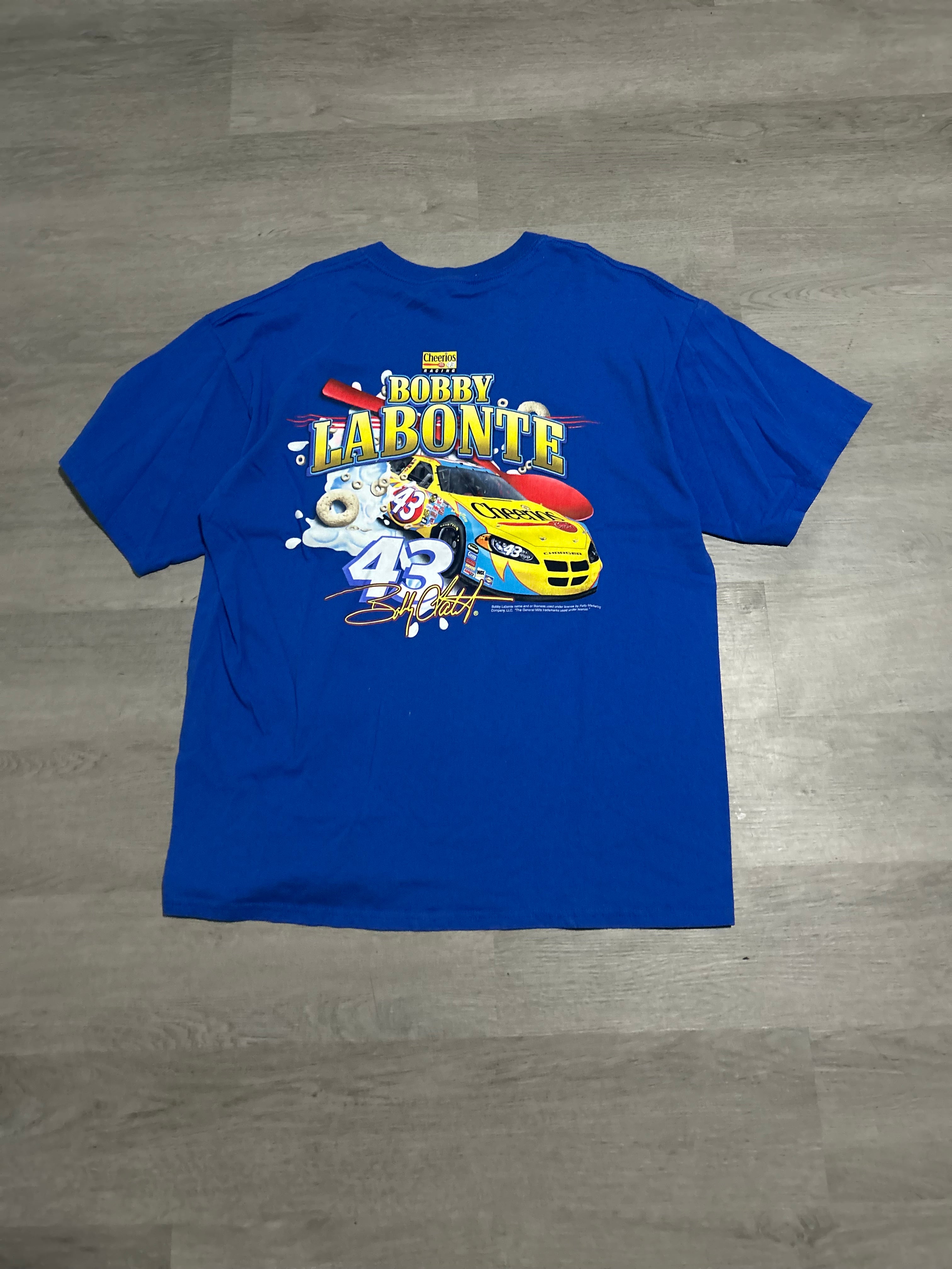 Blue Bobby Labonte Racing Tee