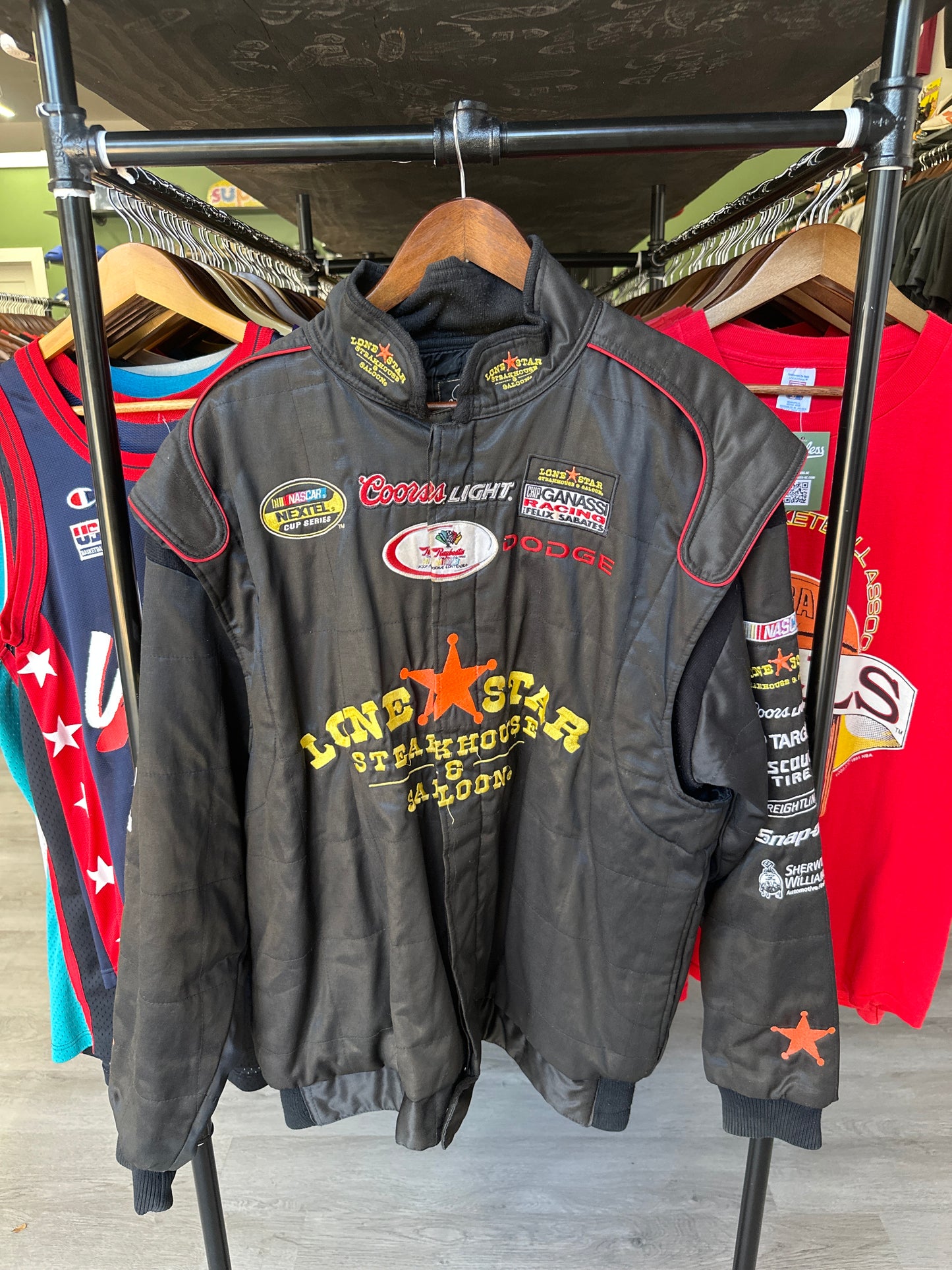 David Stremme Lone Star Steakhouse Racing Jacket