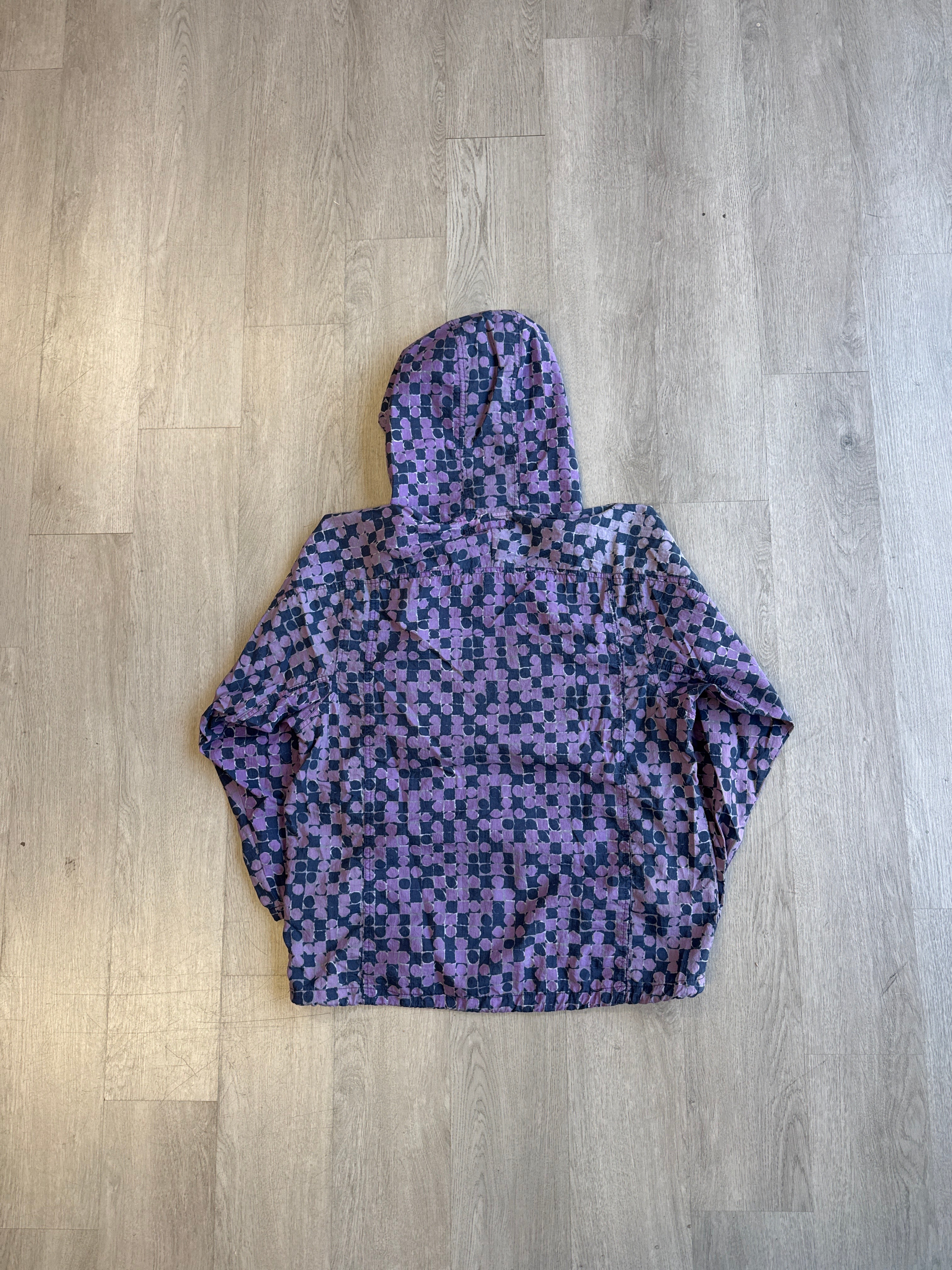 Vintage 90s Nike Kangaroo Pocket Parka Windbreaker Jacket