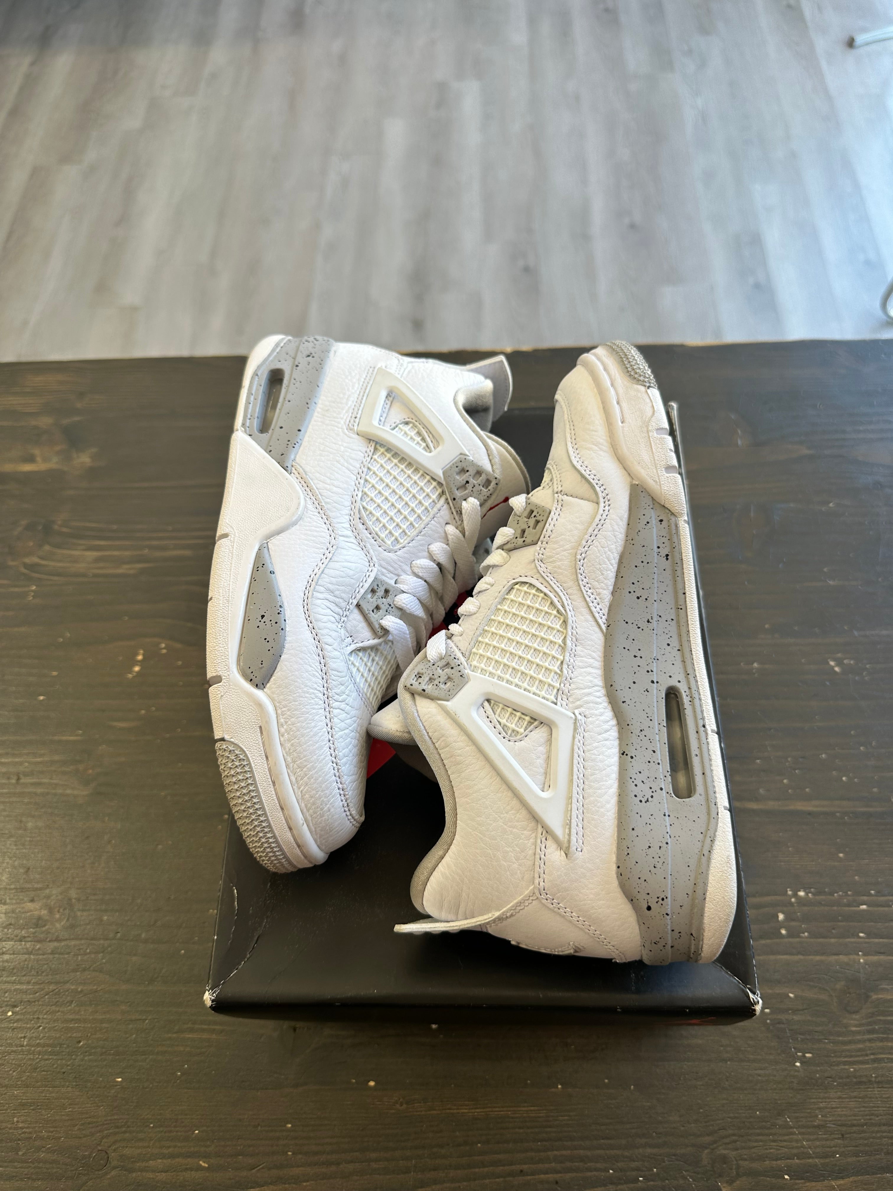 Pre-Owned Jordan 4 Retro White Oreo (2021) (GS)