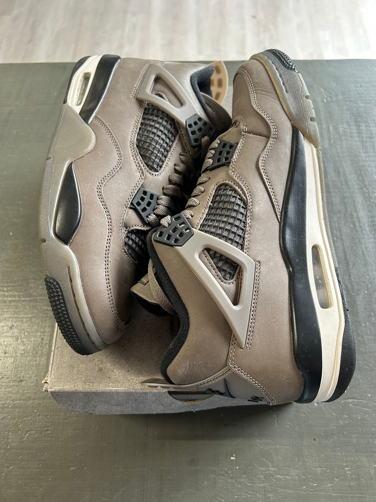 Pre Owned Air Jordan 4 Retro Cave Stone