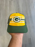 Vintage Green Bay Packers AJD Super Stripe SnapBack Hat