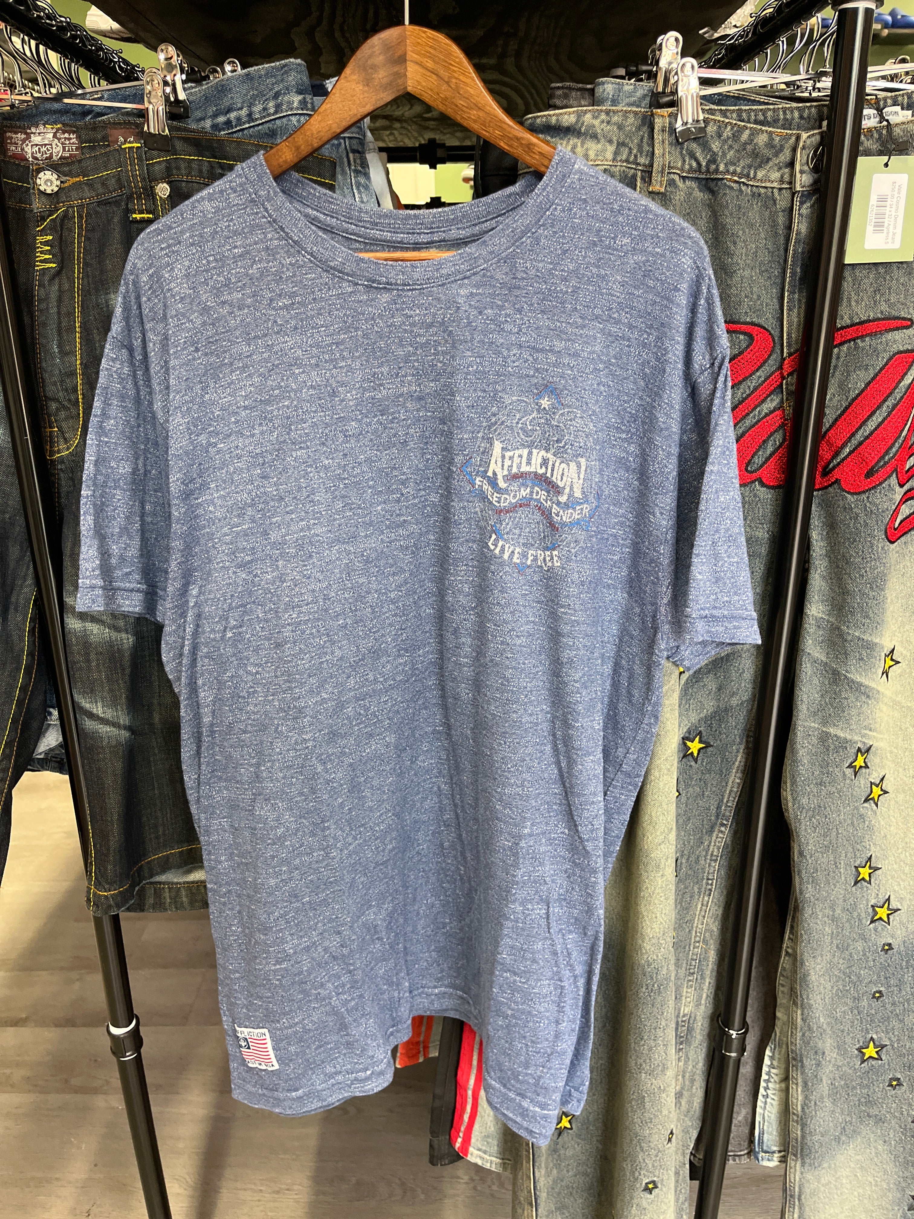 Y2K Affliction Freedom Defender Tee