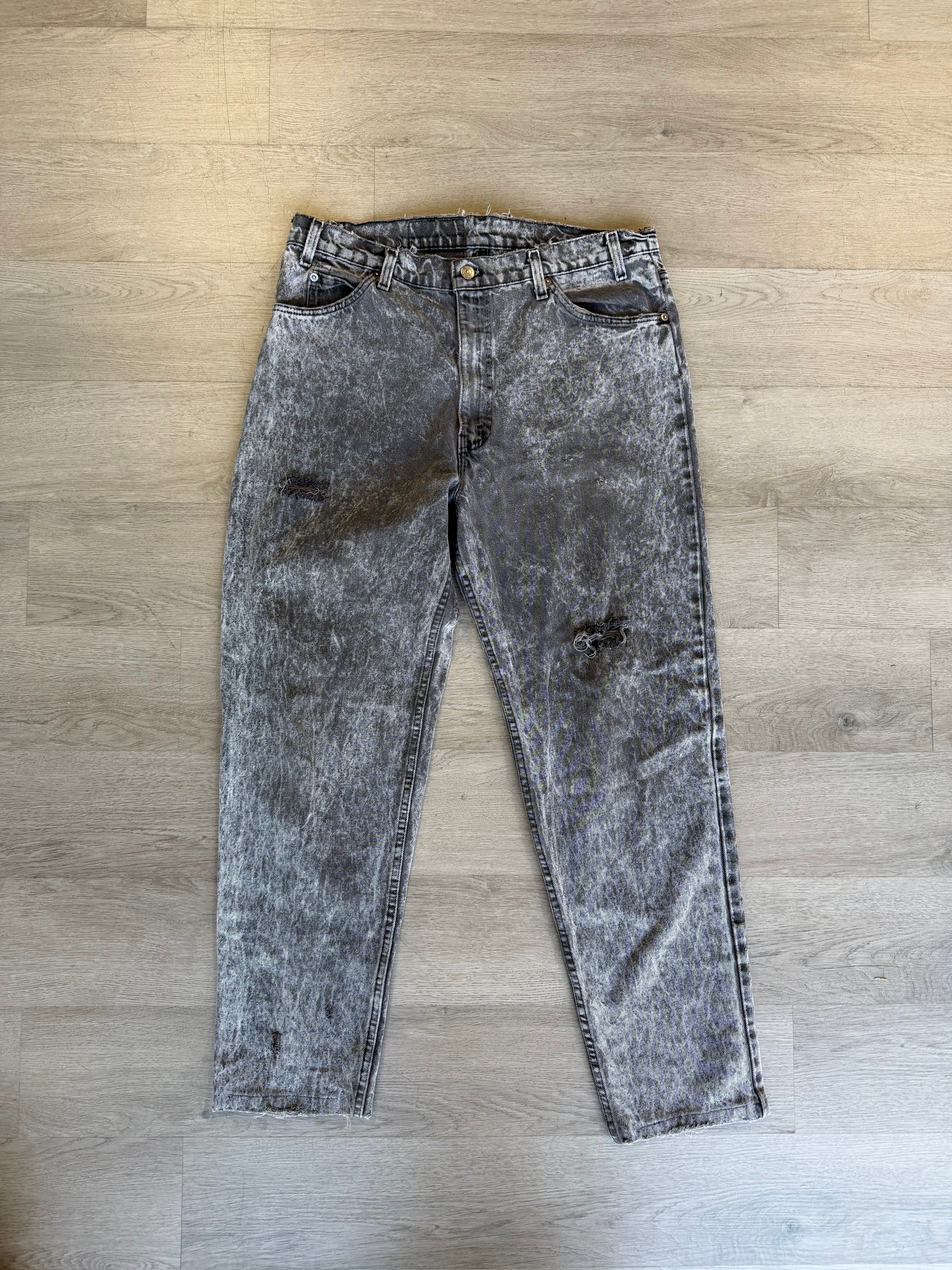 Vintage Levi Acid Wash Grey Jeans