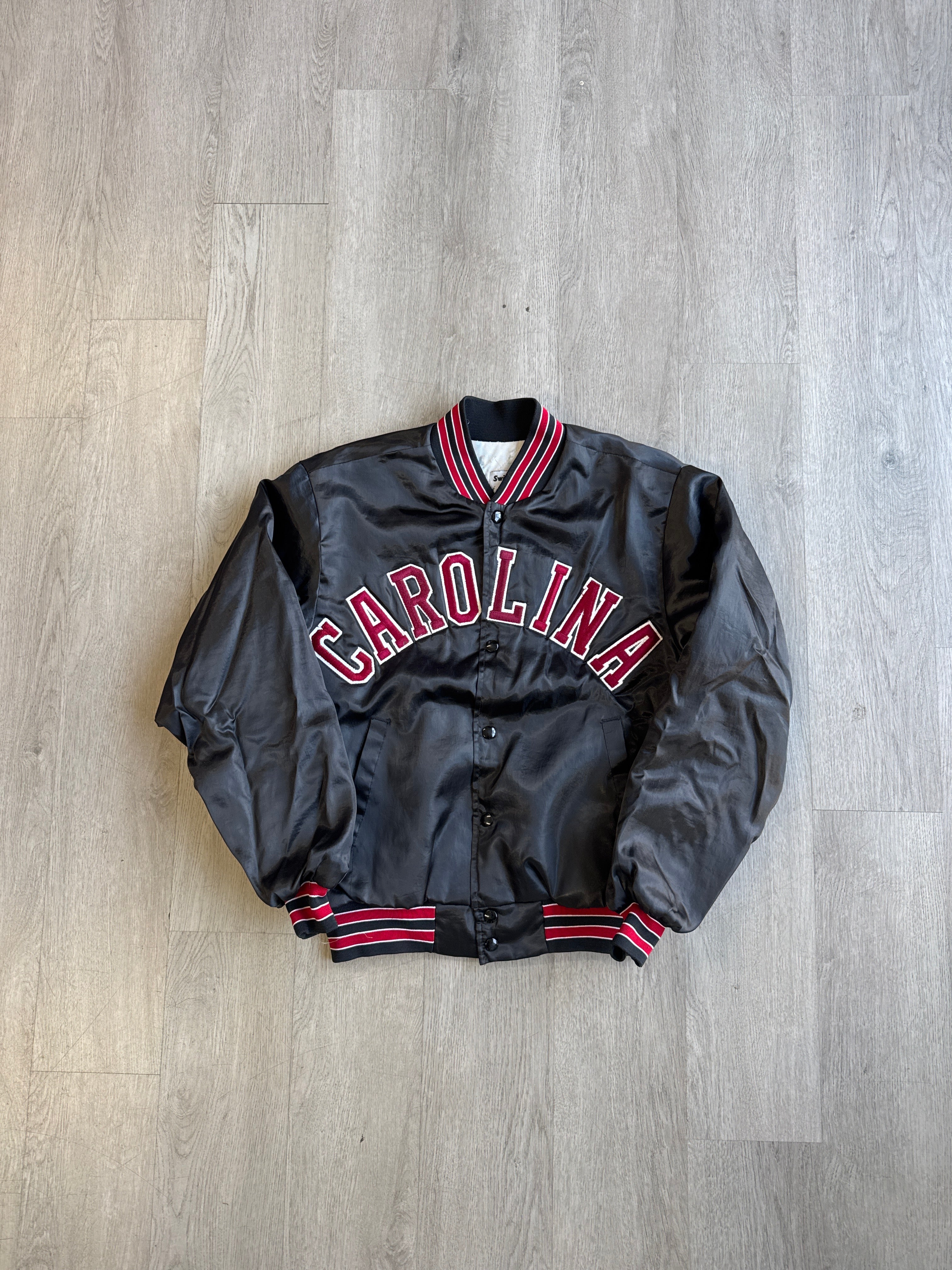 Vintage Swingster University Of South Carolina Gamecocks Satin Jacket