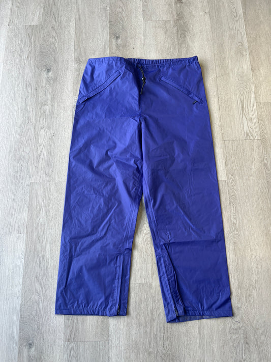 Purple Nylon Trackpants