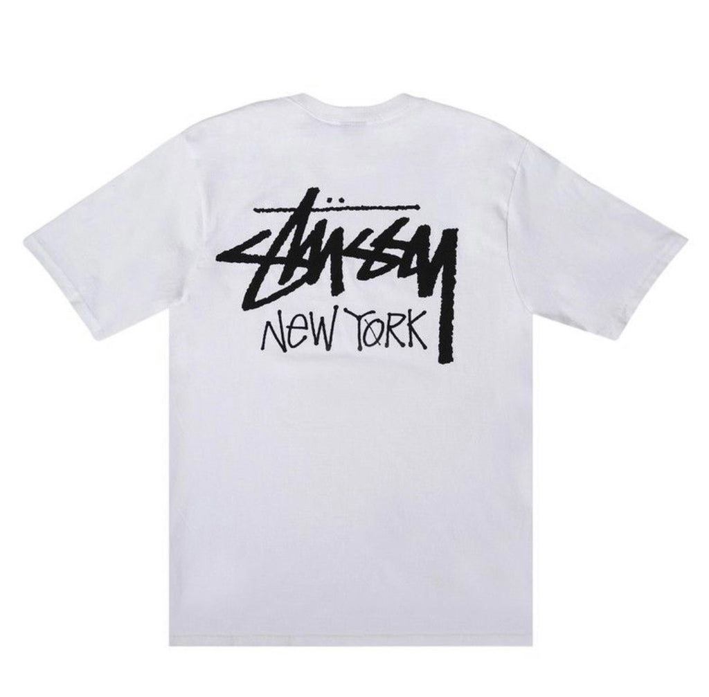 Stussy White Stock New York Tee Stüssy