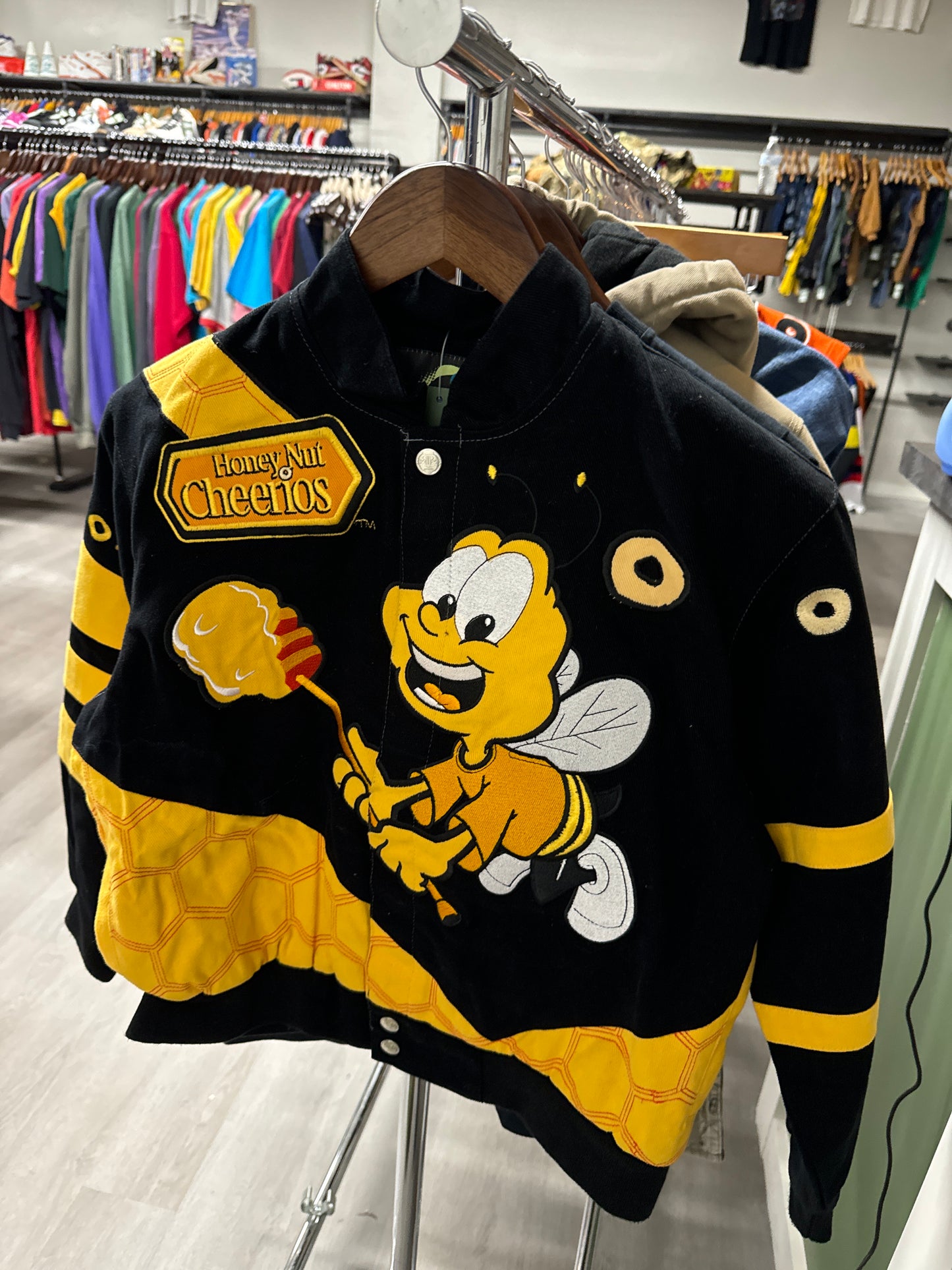 Youth Vintage Honey Nut Cheerios Jacket