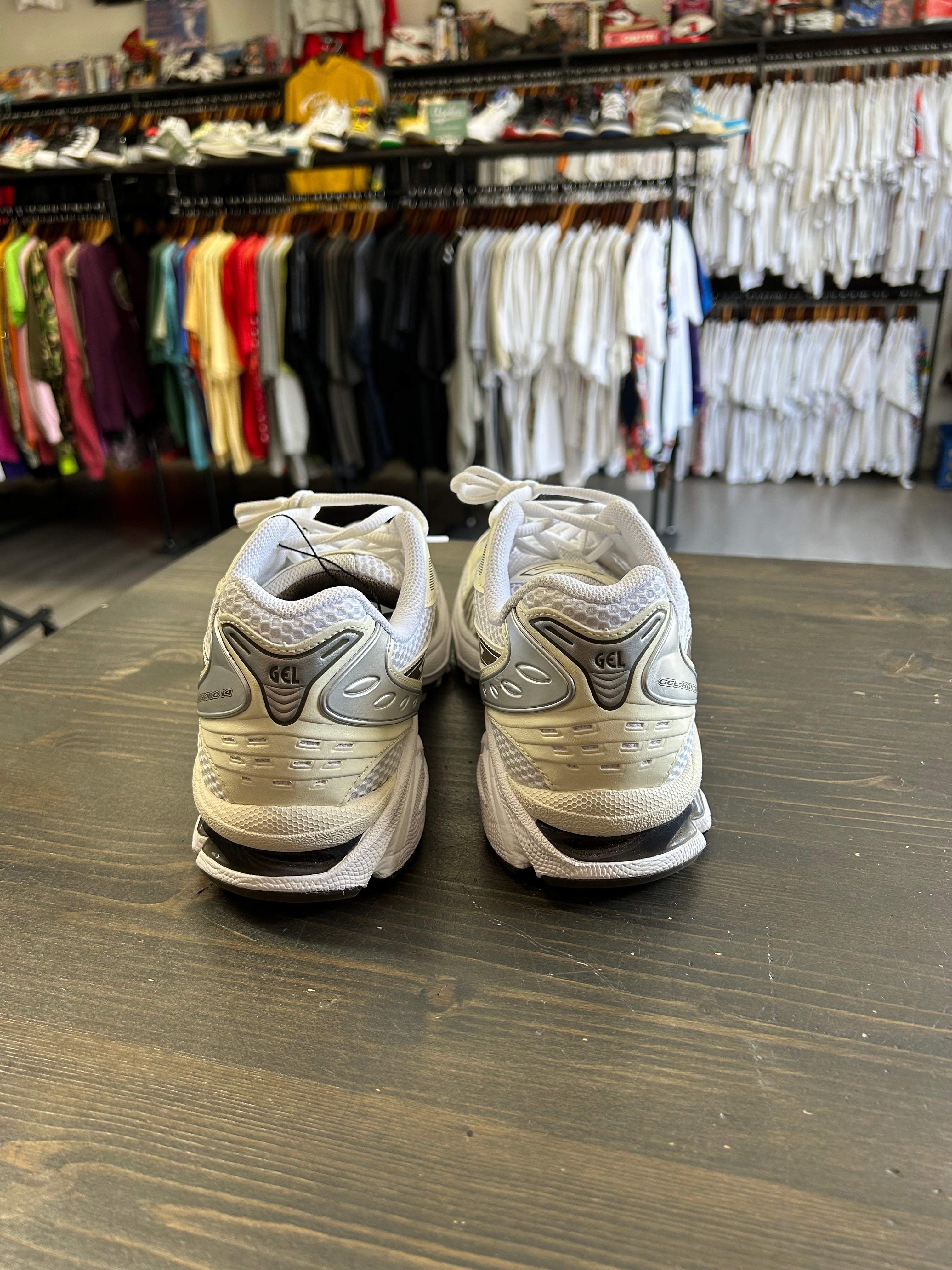 Pre-Owned ASICS Gel-Kayano 14 White Graphite Grey