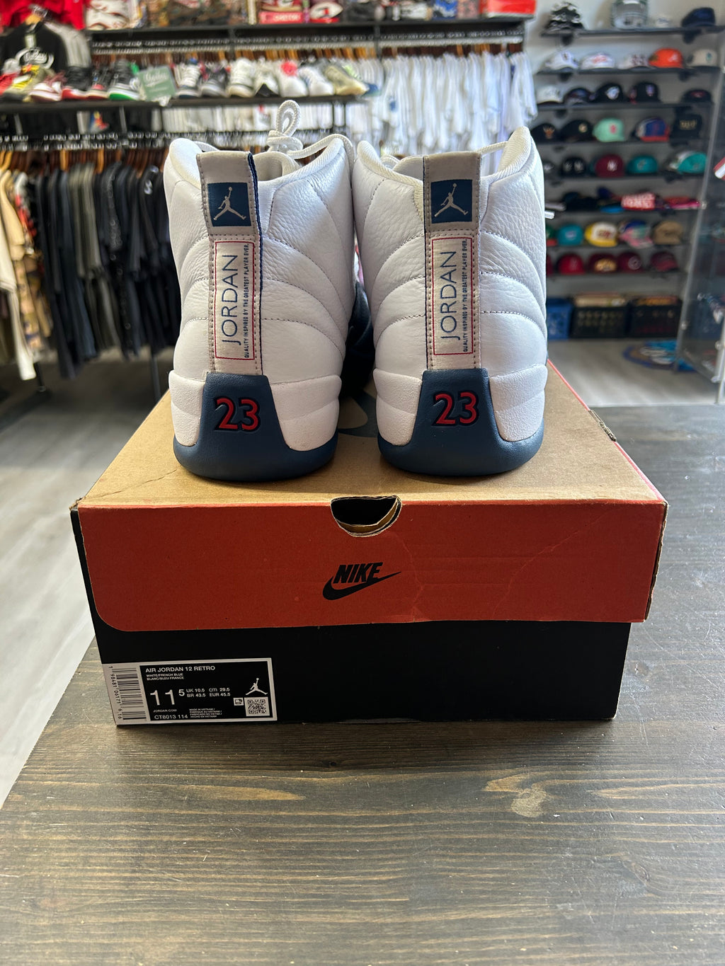 Pre-owned Air Jordan 12 Retro French Blue