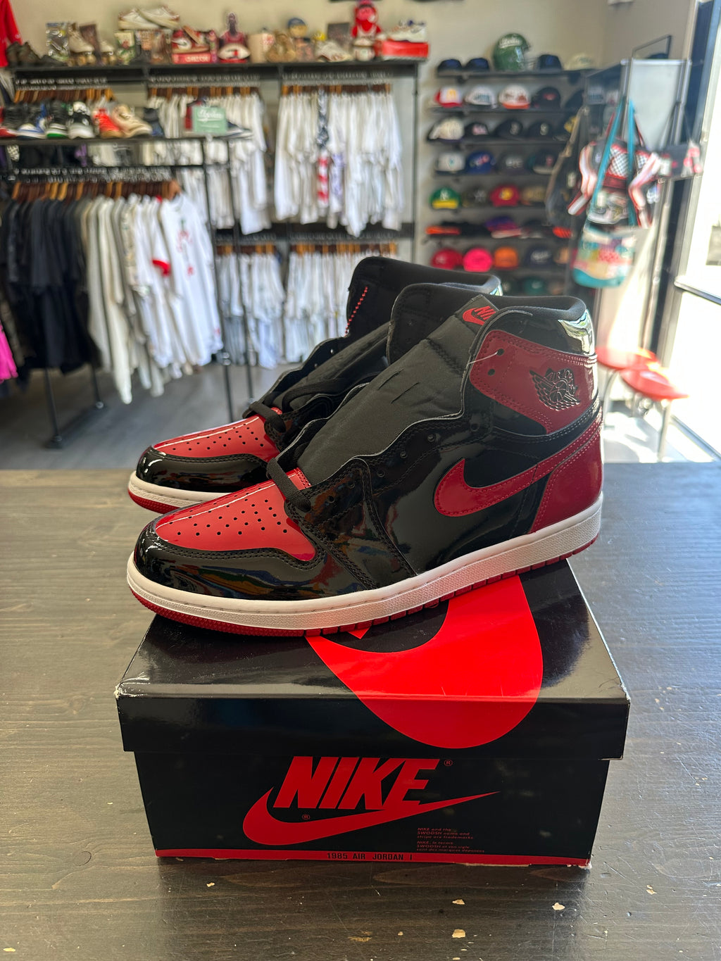 Jordan 1 Retro High OG Patent Bred