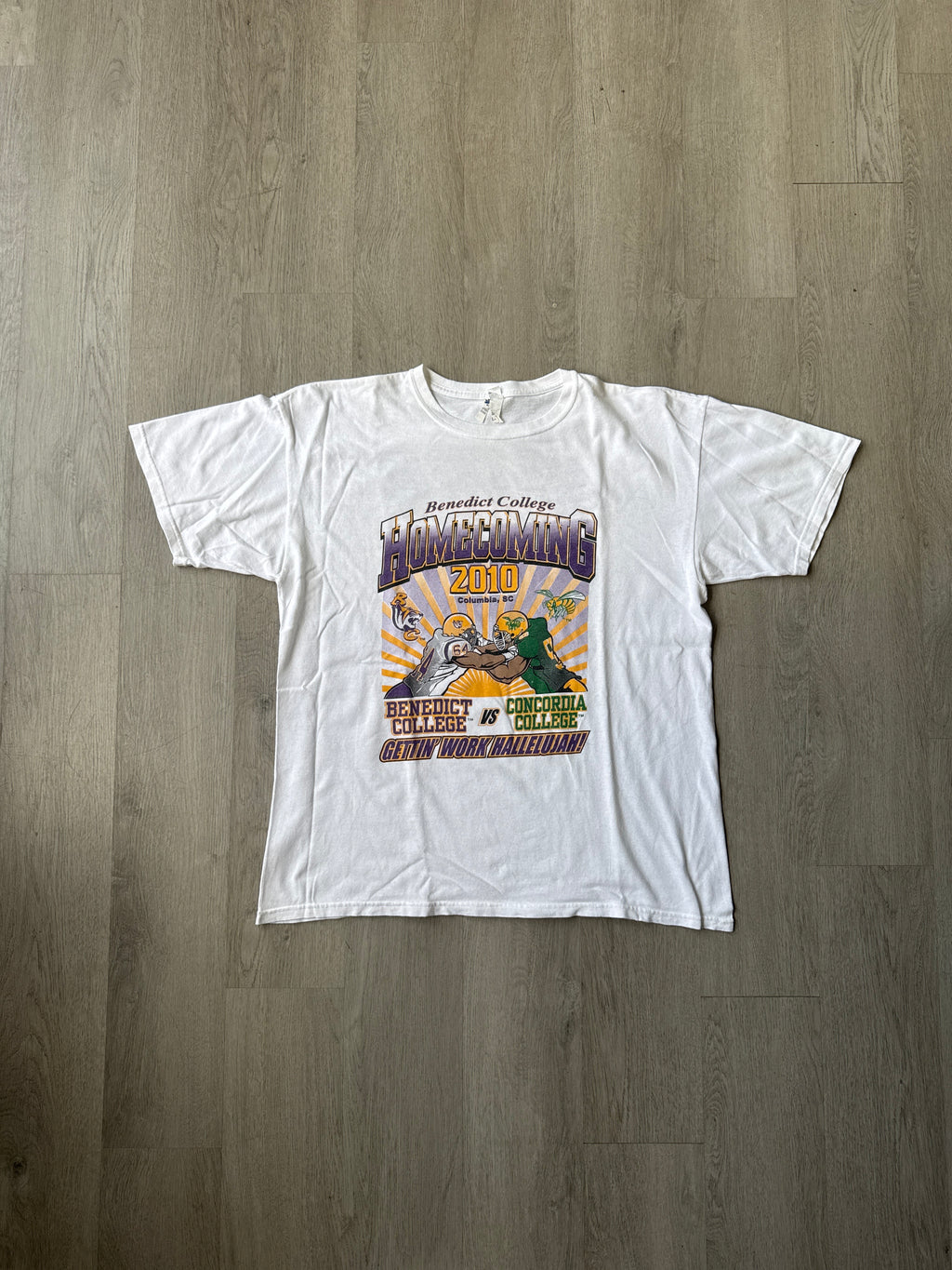 2010 Benedict College Tiger Homecoming Tee