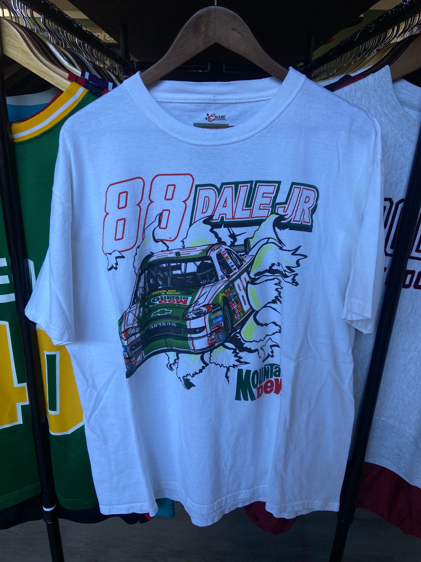 Dale Jr 88 Mountain Dew NASCAR Tee