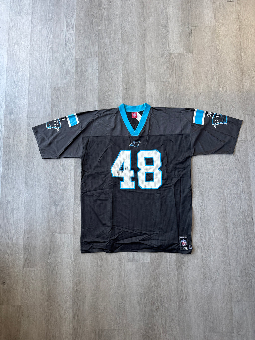 Vintage Reebok Carolina Panthers Stephen Davis Football Jersey