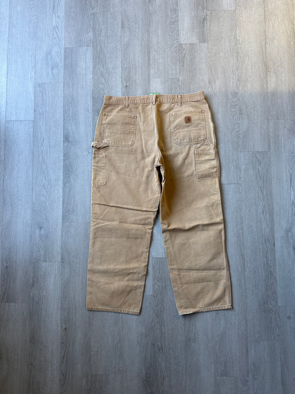 Vintage Carhartt Dungaree Fit Faded Tan Carpenter Pants