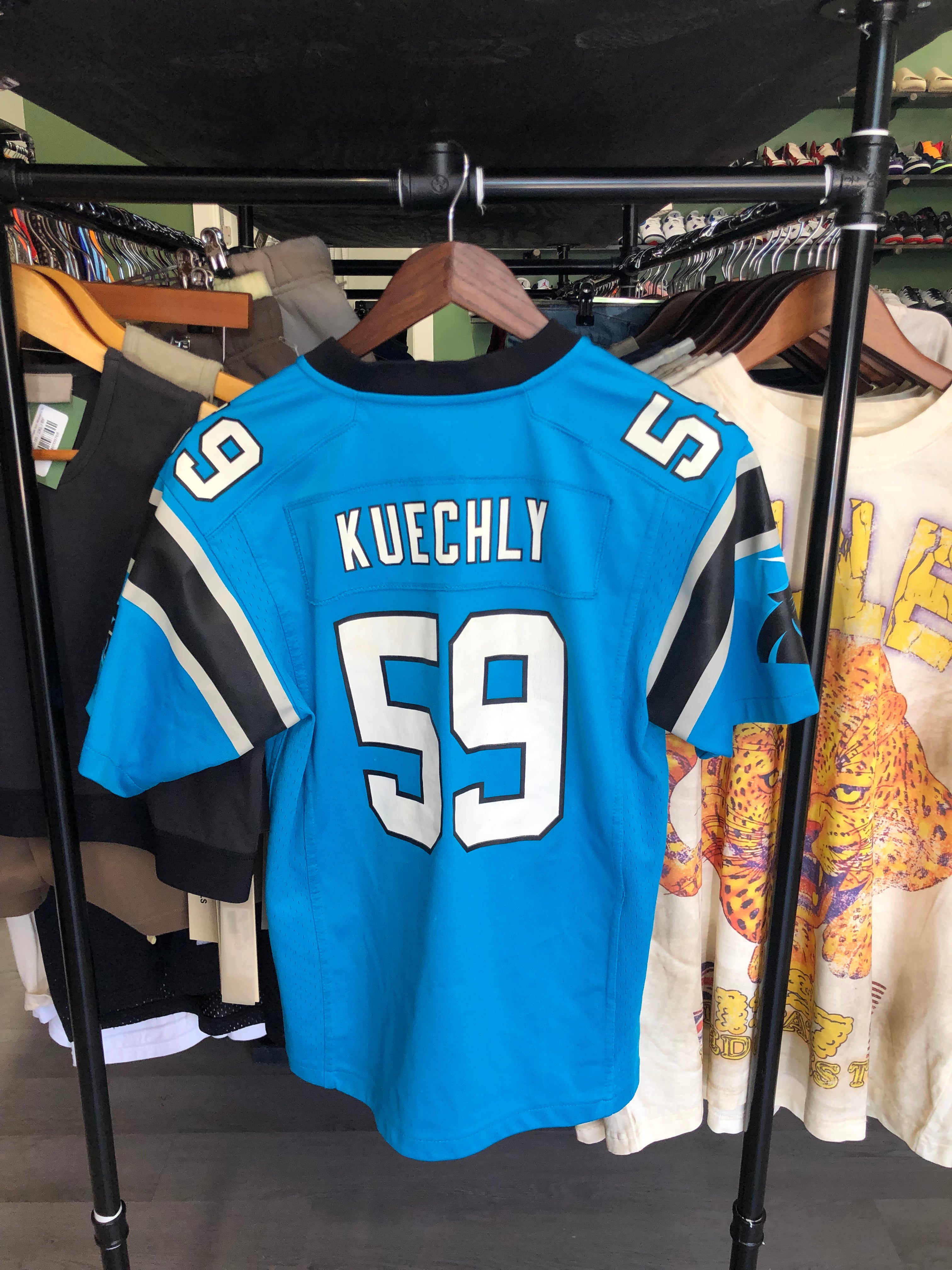 Youth Nike NFL Carolina Panthers Luke Kuechly Jersey