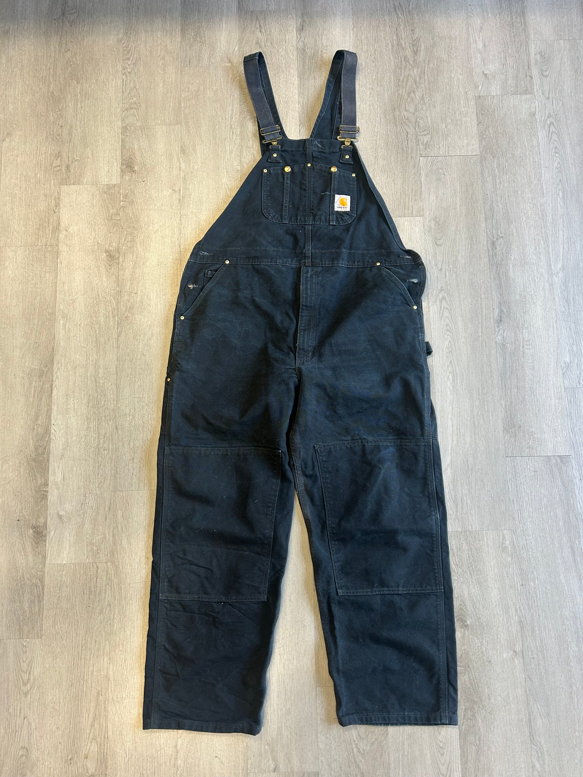 Vintage Black Carhartt Overalls