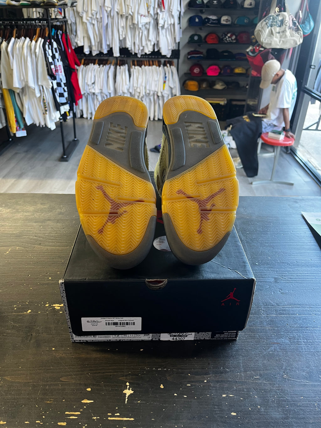 Pre-Owned Jordan 5 Retro Off-White Sail