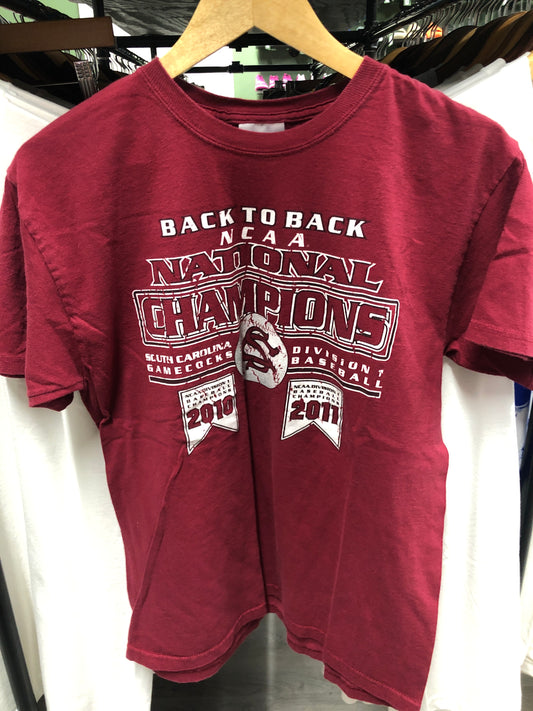 USC Gamecocks Baseball B2B Natty Tee