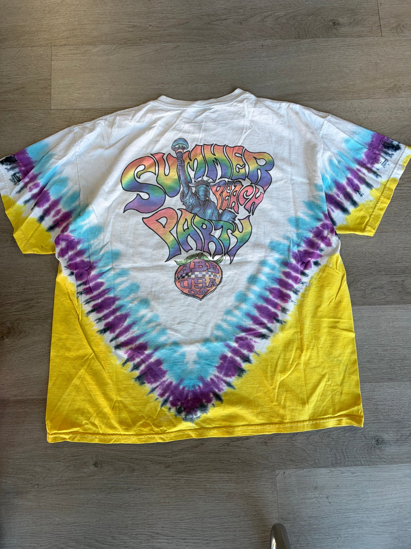 Vintage 1998 Allman Brothers Tie Dye Tee