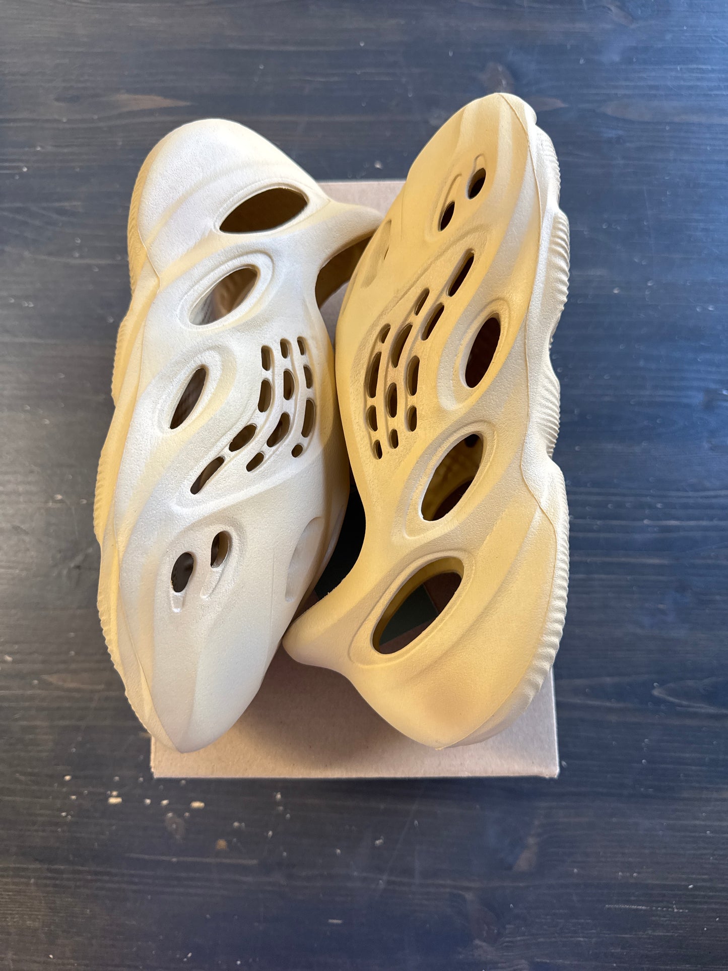 Pre-owned Adidas Yeezy Foam Rnnr Desert Sand