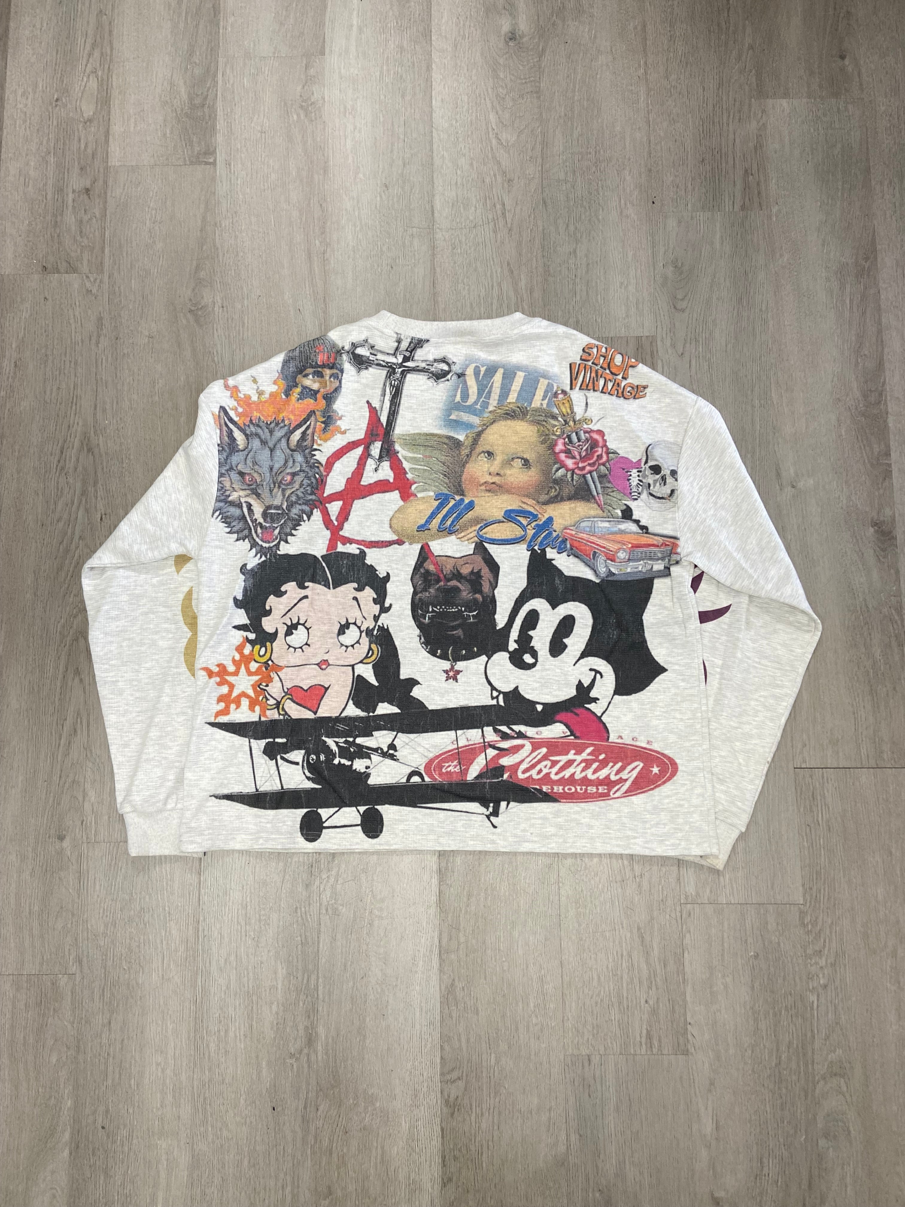Ill Studios Mutli Tattoo Longsleeve Thermal Tee