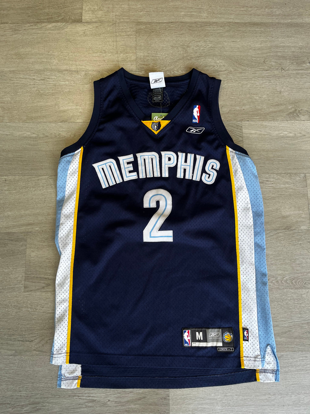 Reebok NBA Memphis Grizzlies Jason Williams Jersey