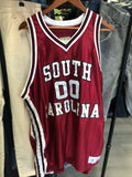 Vintage Gamecock Red Basketball Wilbourne Jersey