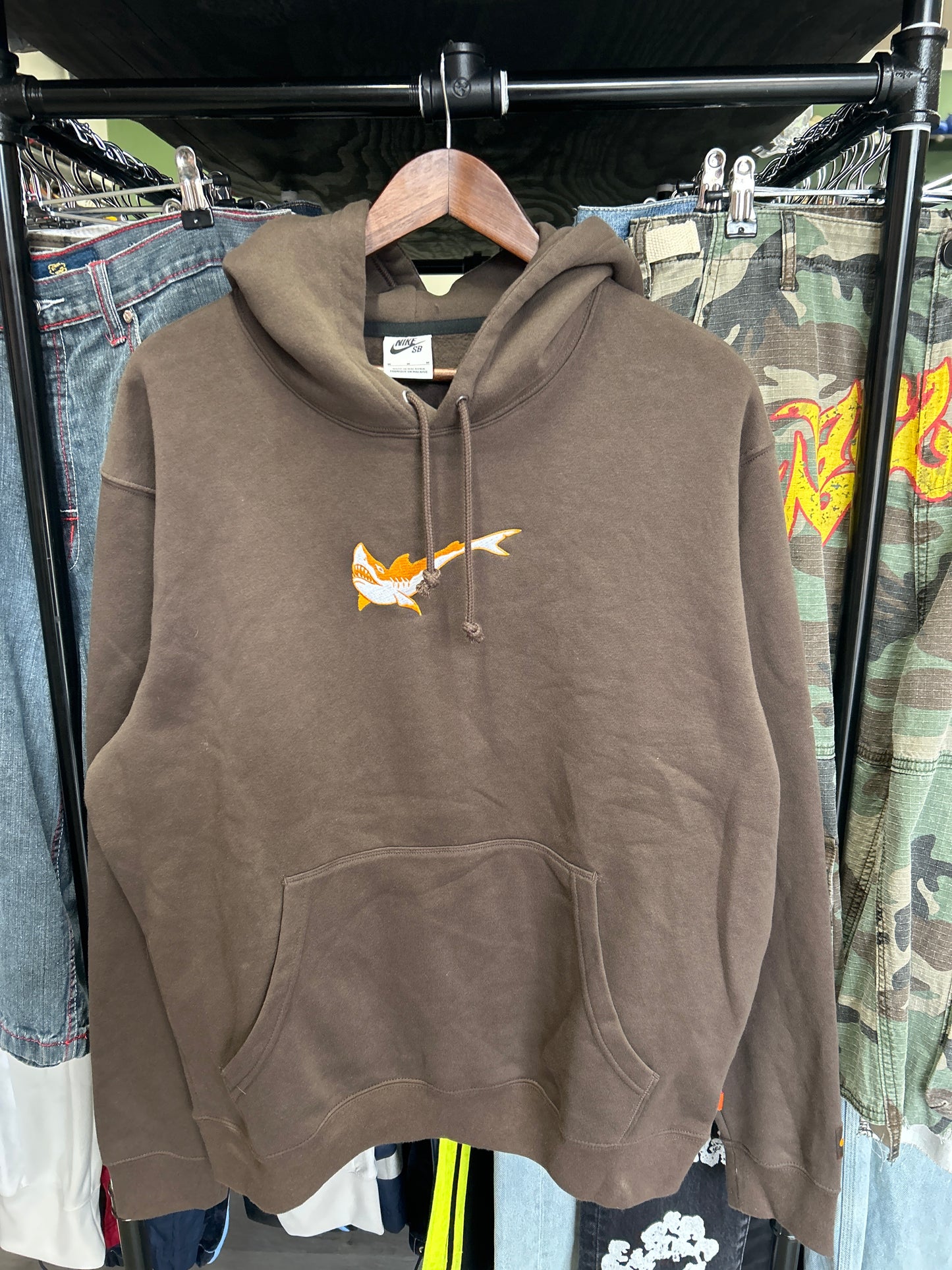 Nike SB Orange Label x Oski Fleece Skate Hoodie