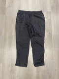 Vintage Black Grey Stripe Track Pants