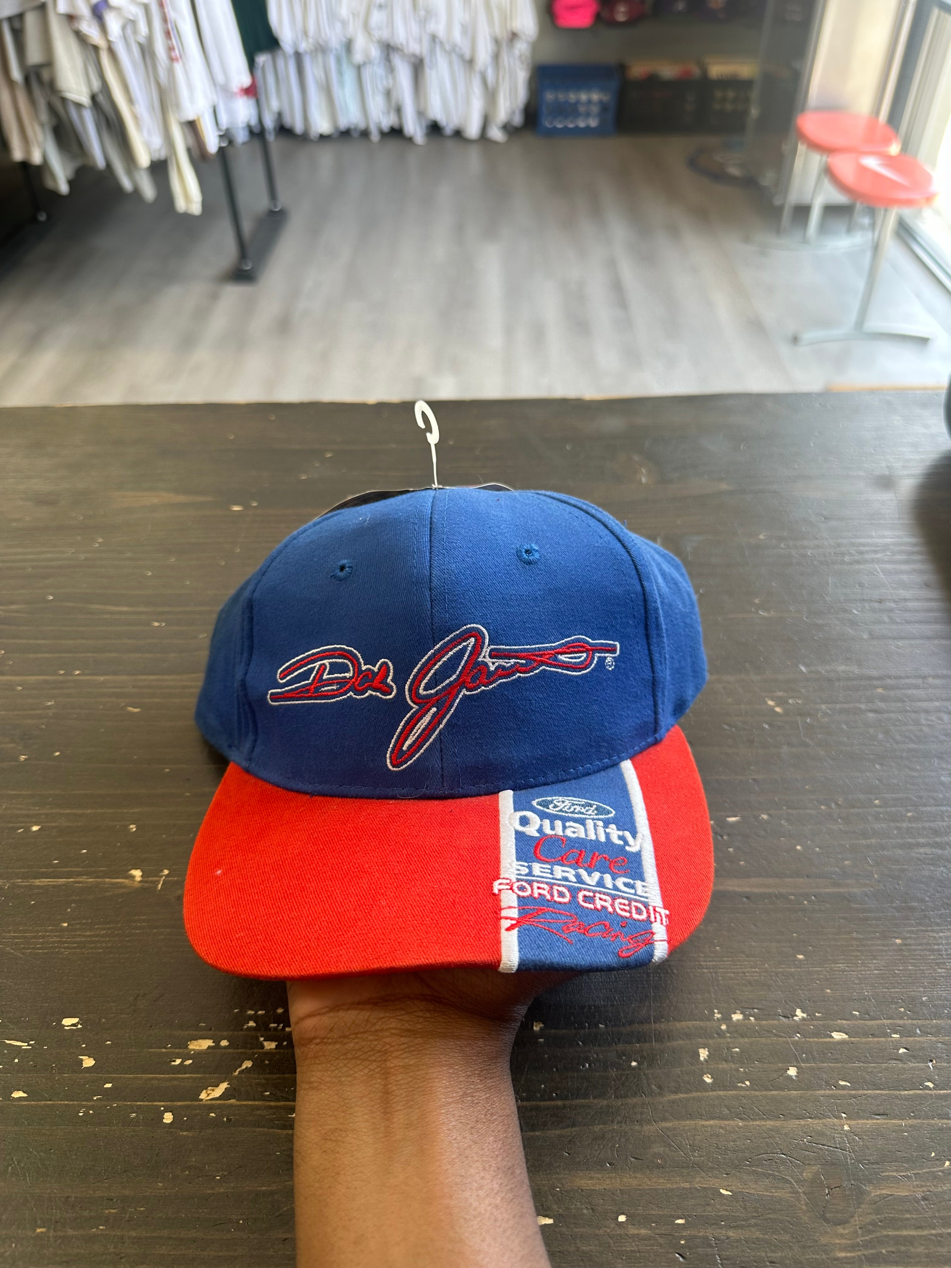 Ford Credit Racing Dale Jarrett #88 Blue Snapback Nascar Hat