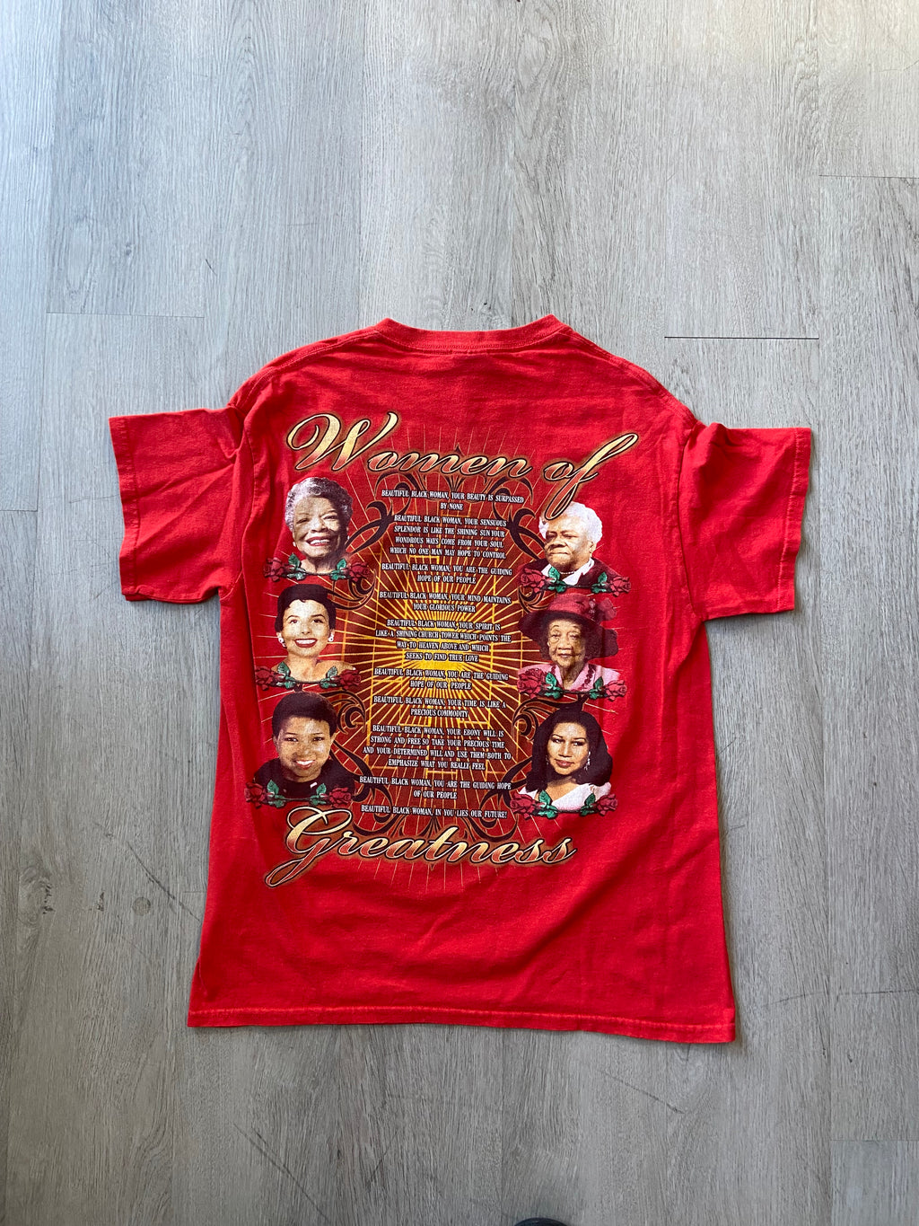 Vintage 2000s Positive African American Women Tee