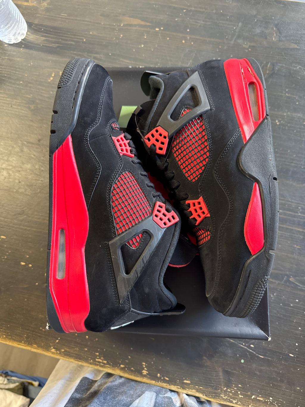 Pre-owned Jordan Retro 4 Red Thunder