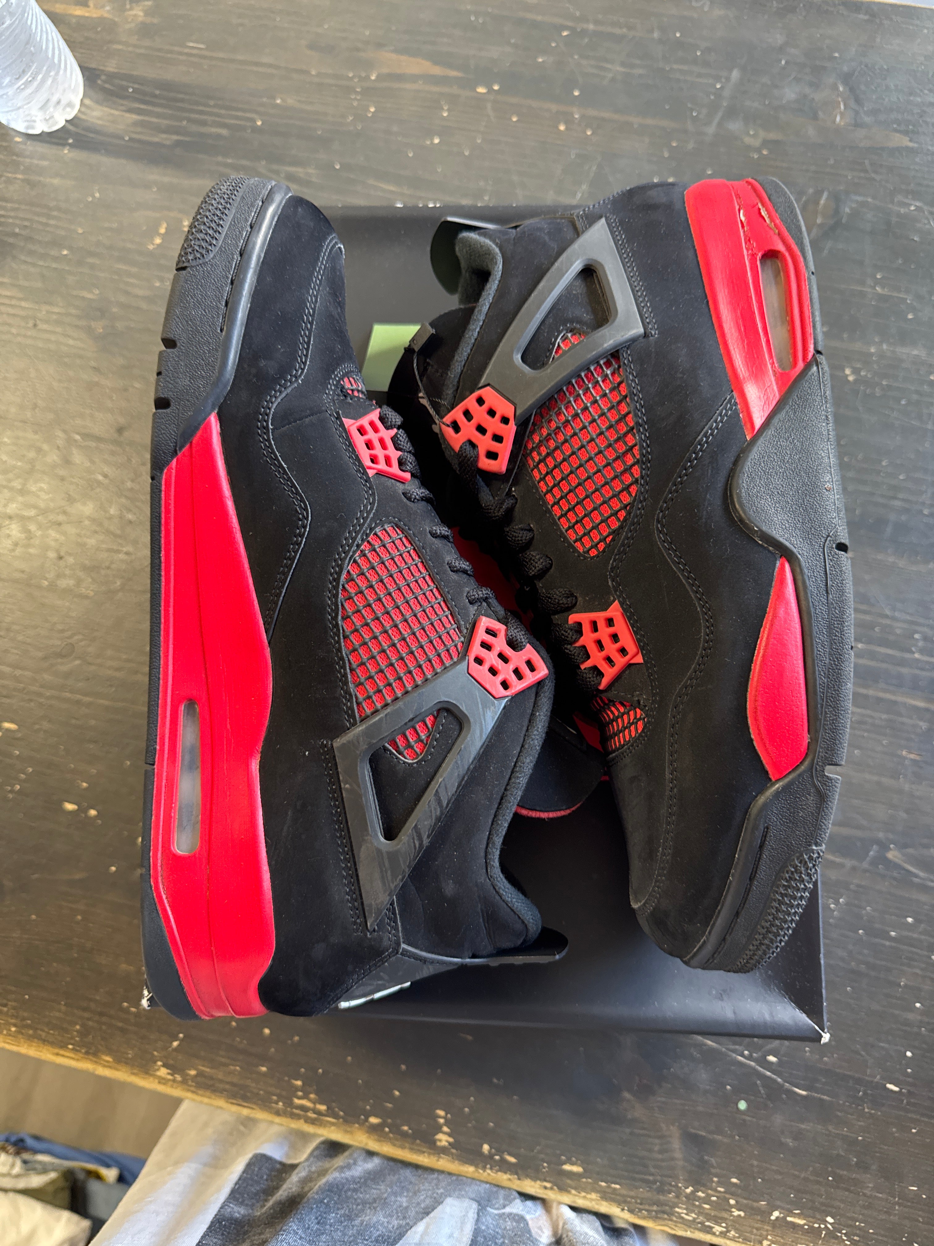 Pre-owned Jordan Retro 4 Red Thunder