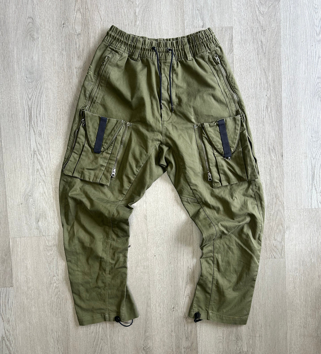 Nike Lab ACG Deploy Cargo Pants in Olive Canvas