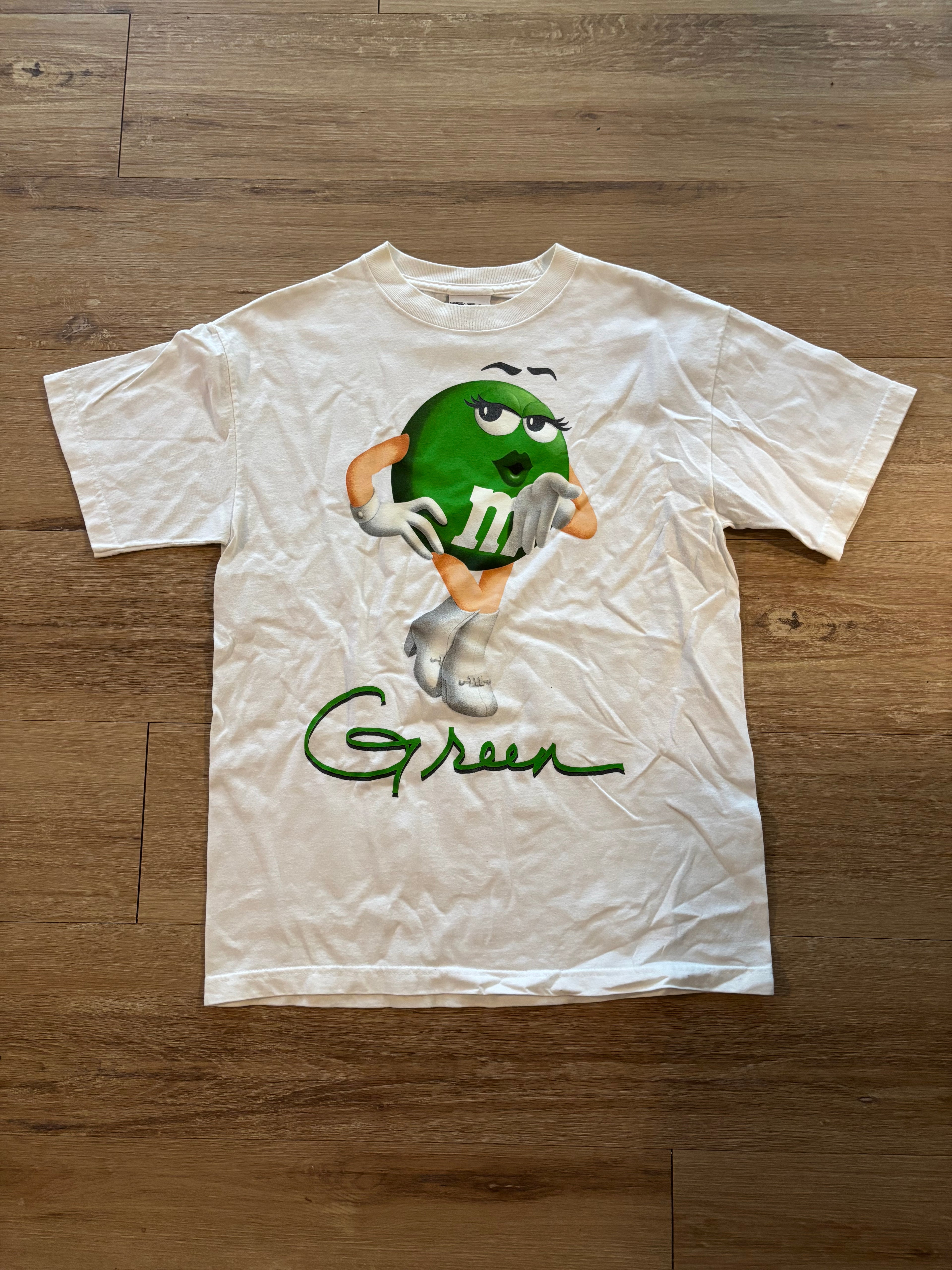 Vintage Green M&M Graphic Tee