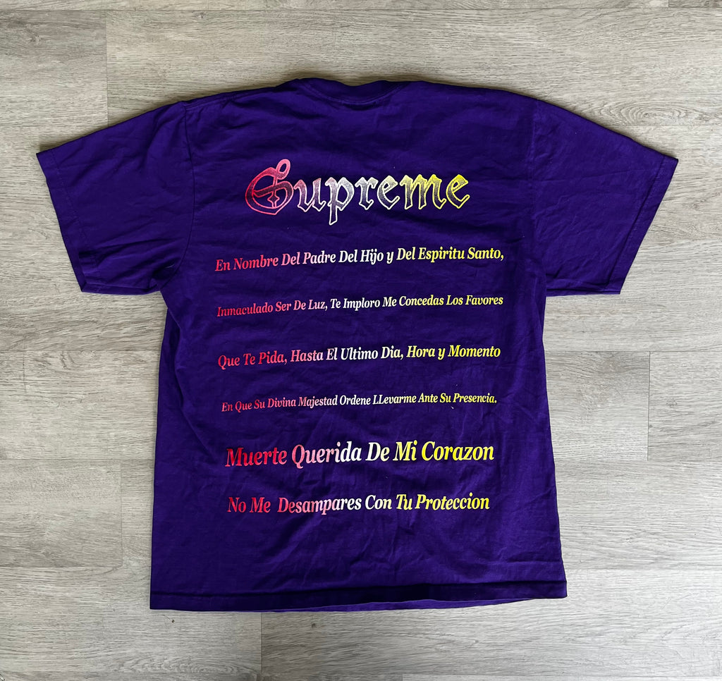 2026 Purple Supreme Grim Reaper Tee