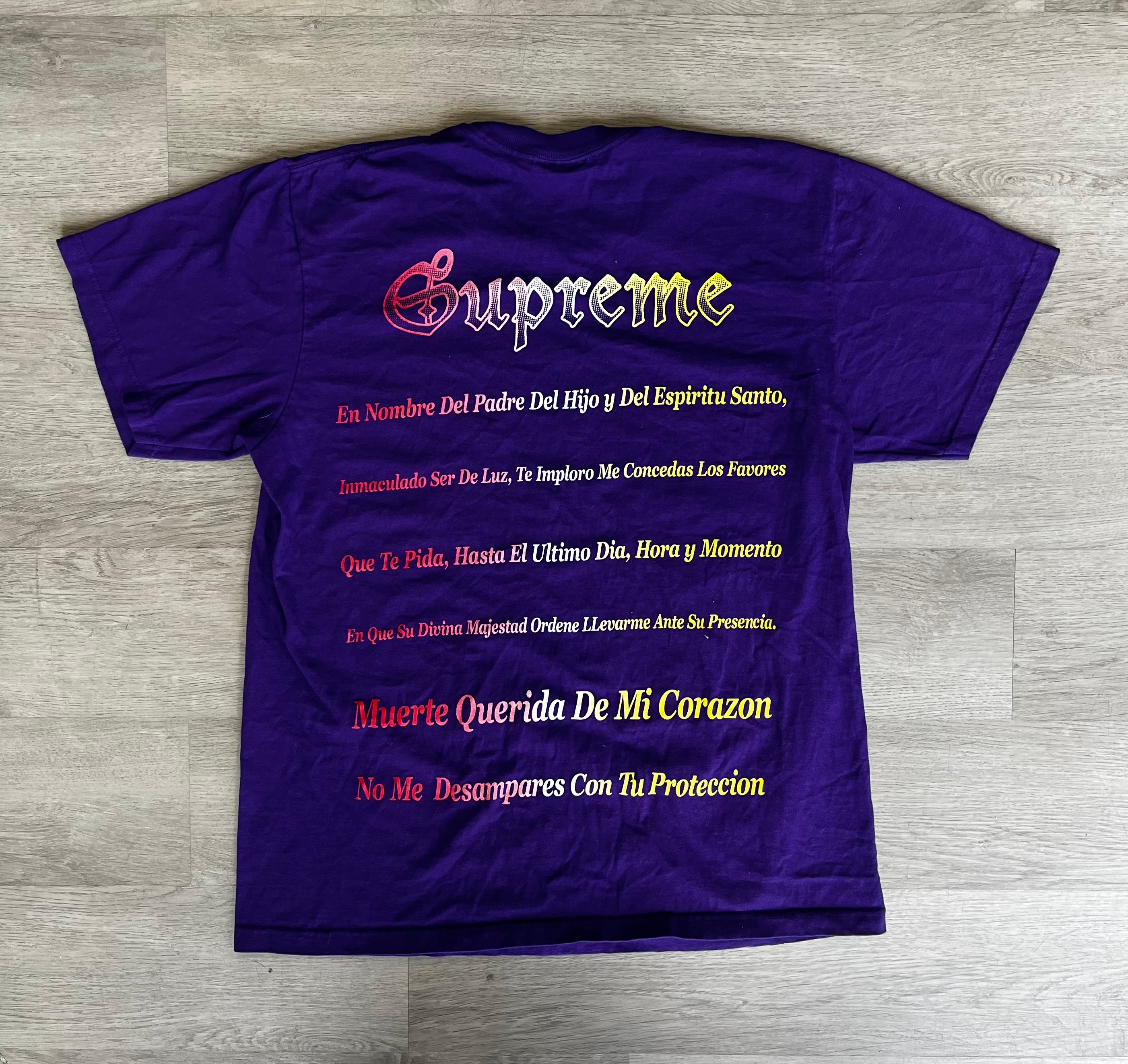 2026 Purple Supreme Grim Reaper Tee