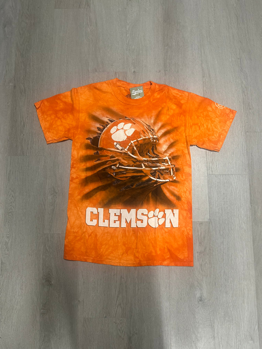 Clemson University Football Big Helmet Tee