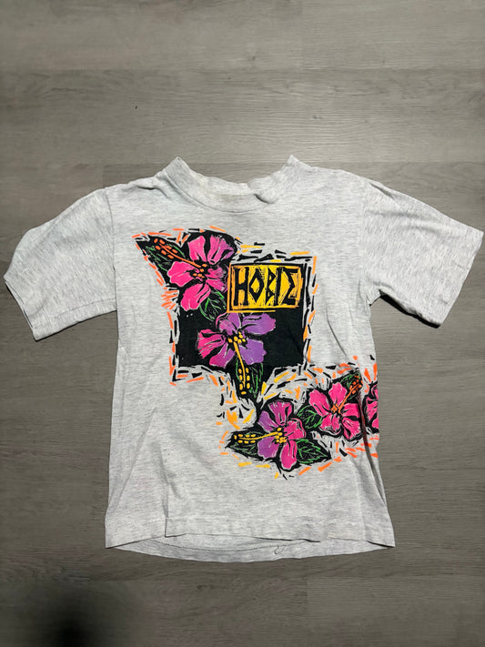 Grey Hobie Flower Tee