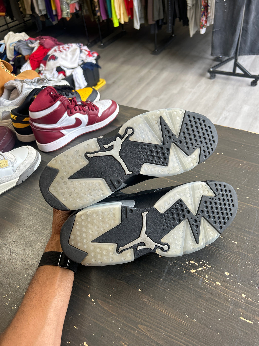 Pre-owned Jordan Retro 6 Chrome