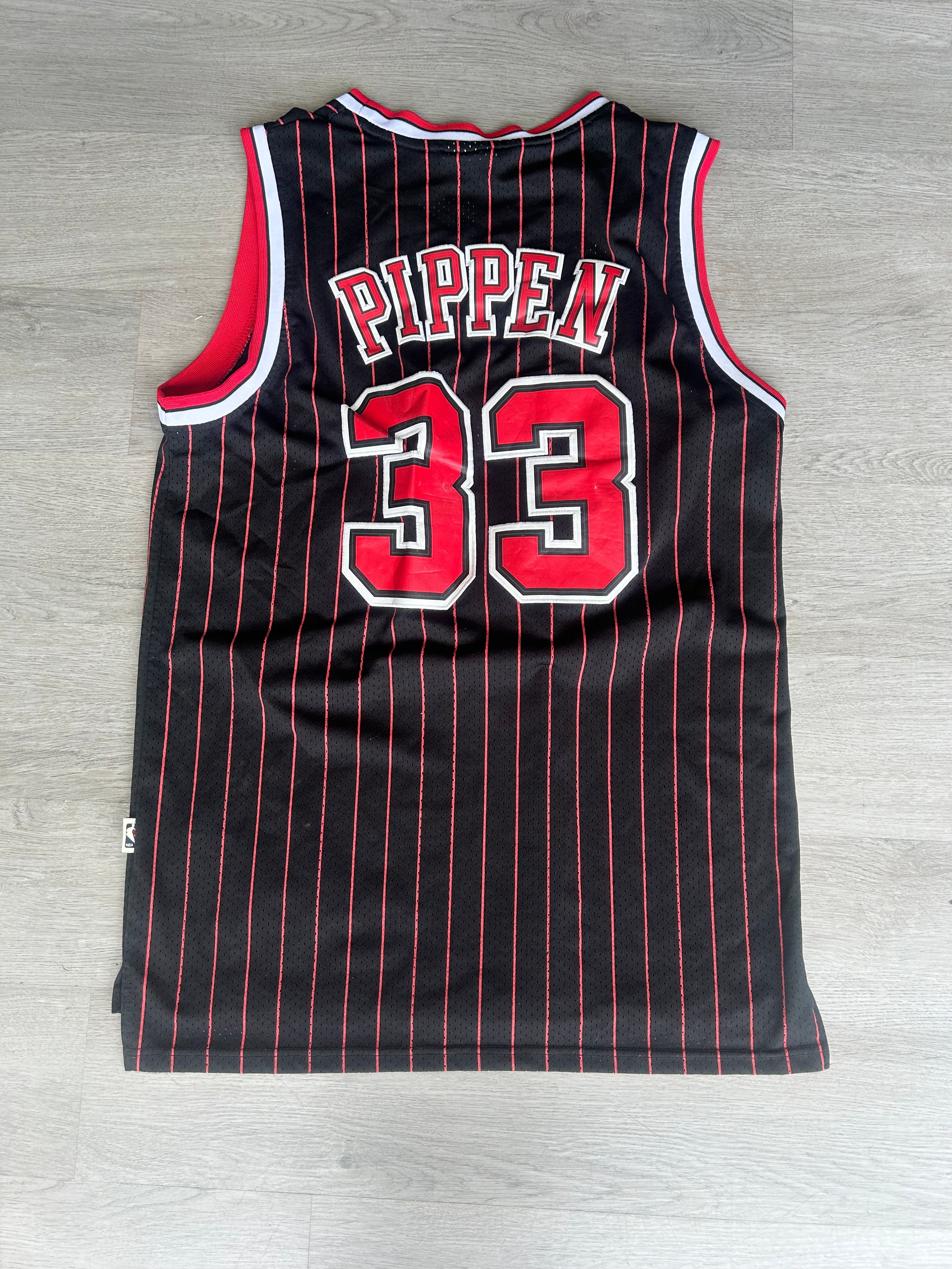 Adidas NBA Hardwood Classics Chicago Bulls #33 Scottie Pippen Jersey