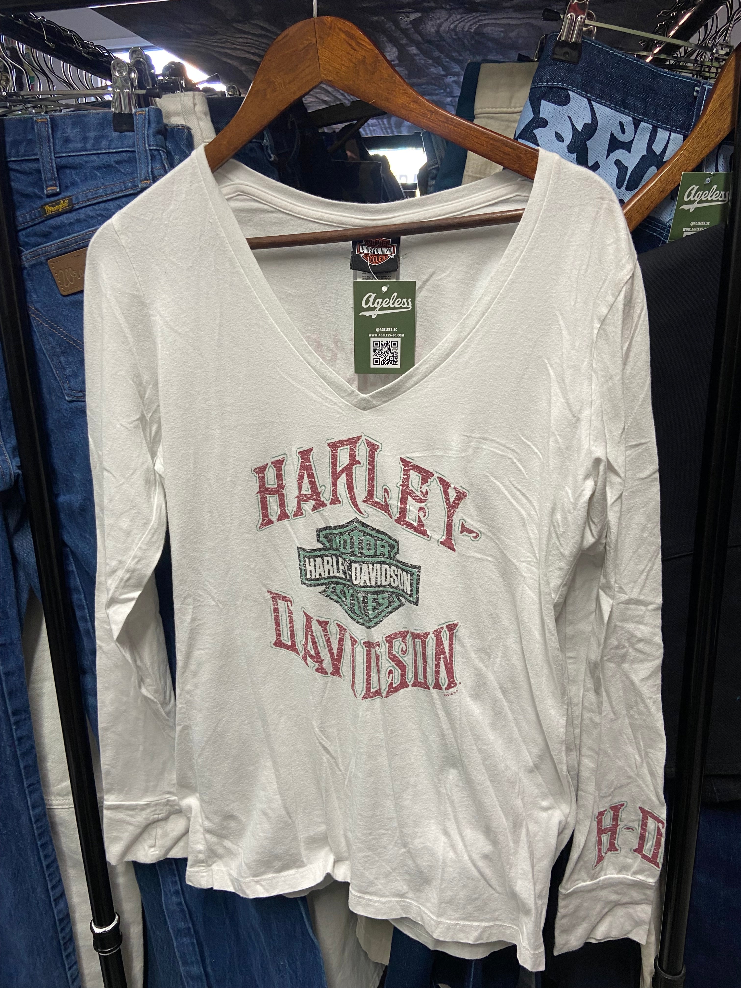 Women’s Harley Davidson Des Mones Longsleeve Tee