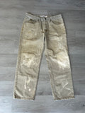 Vintage Lee Bleach Splatter Jeans