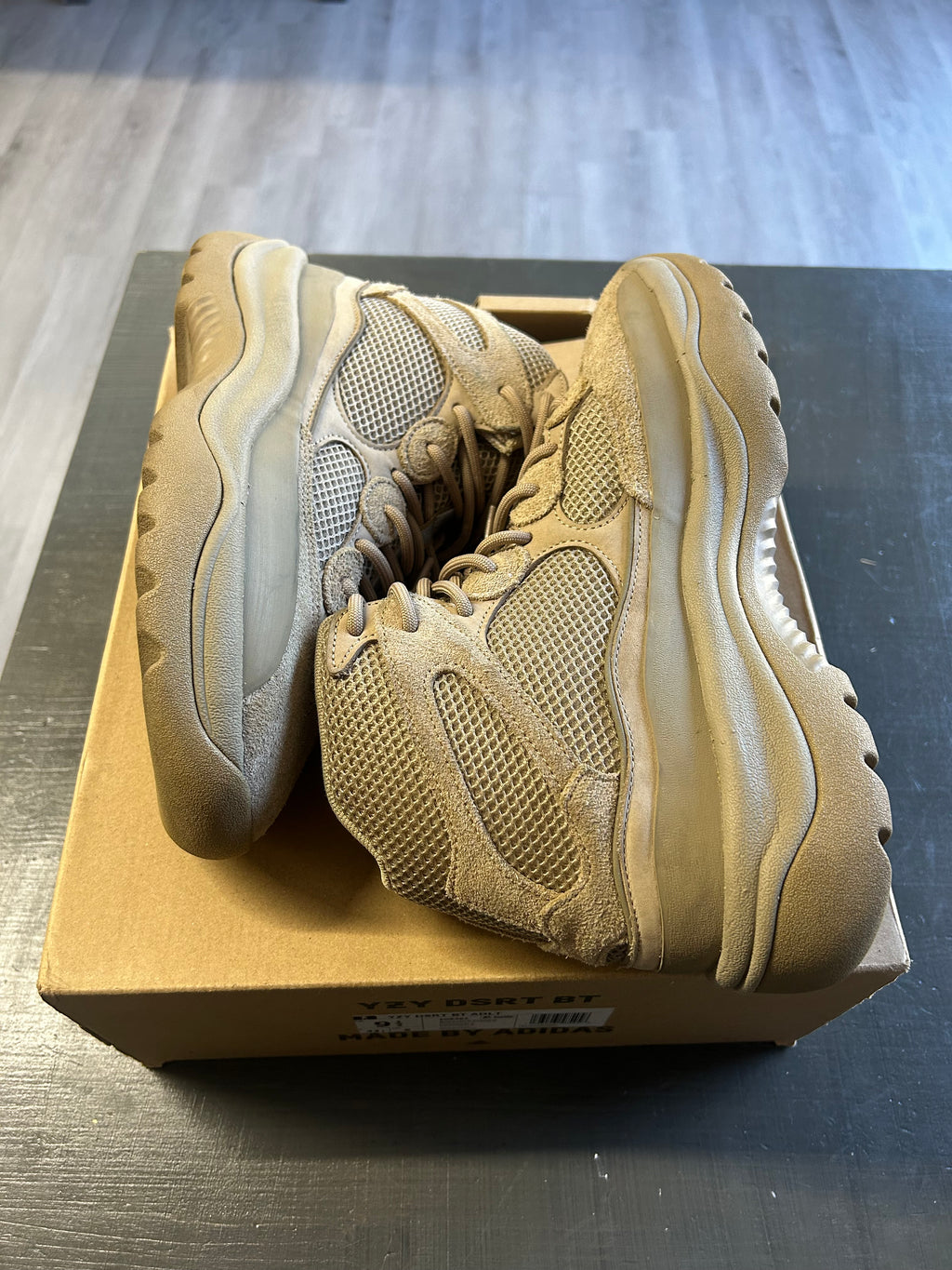 Pre-Owned Adidas Yeezy Desert Boot Rock