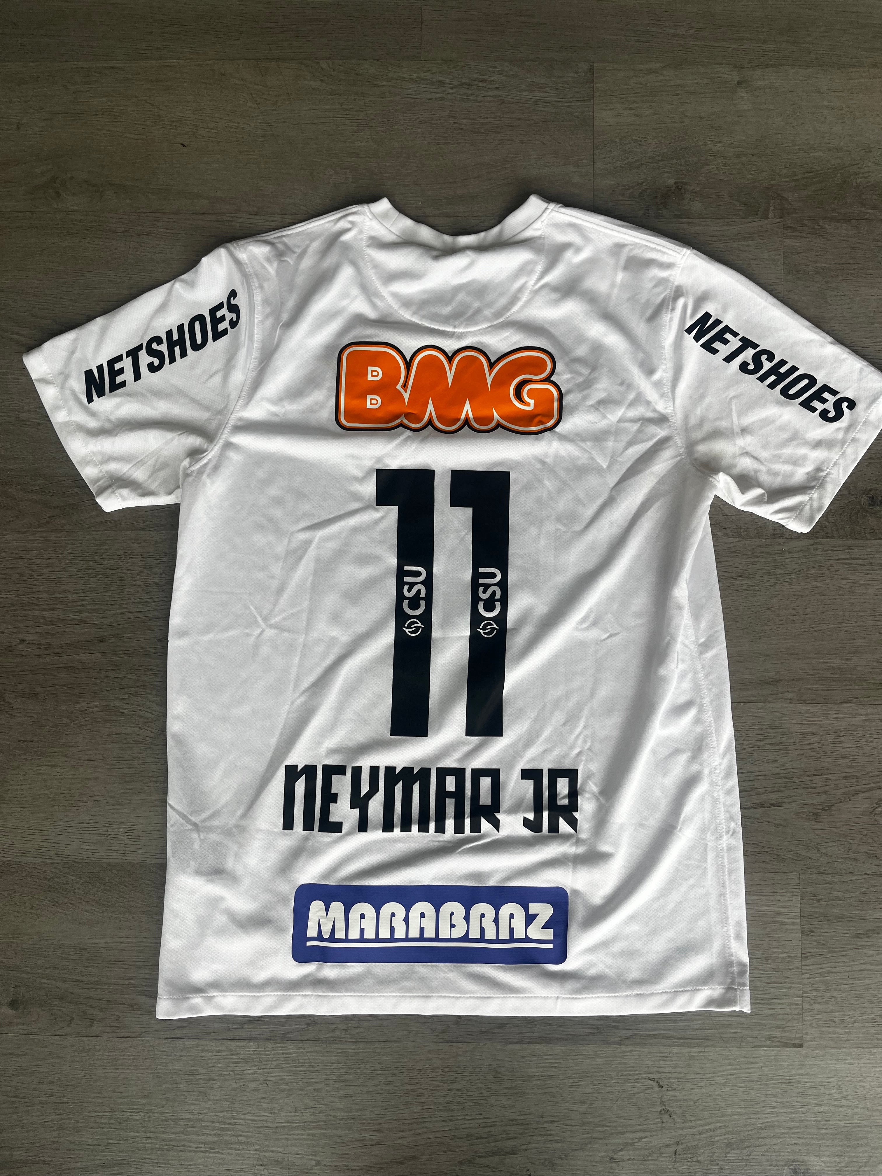 Nike Santos FC Neymar JR 2012-2013 Centenary home jersey