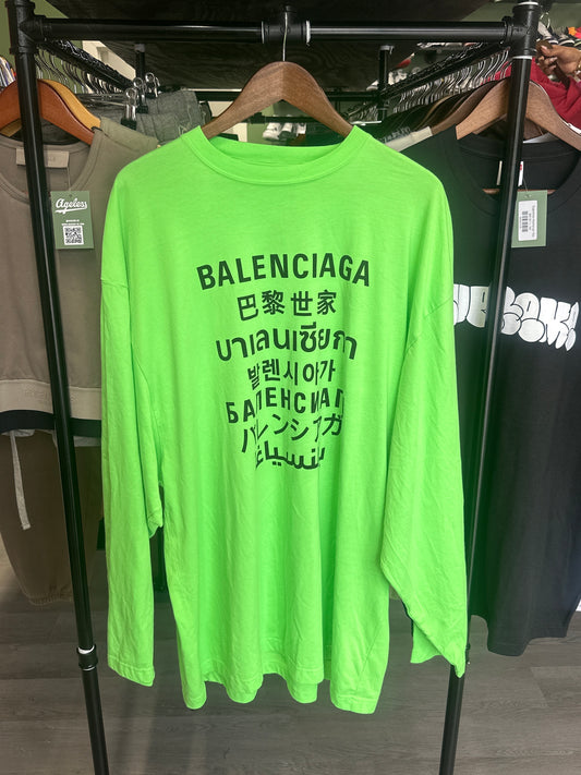 Balenciaga Language Oversized Tee