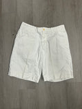 White Polo Ralph Lauren Canvas Shorts